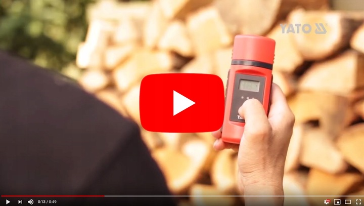 YATO WILGOTNOŚCIOMIERZ MIERNIK WILGOTNOŚCI DO MURÓW ŚCIAN DREWNA 0,2-60%