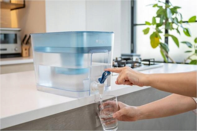 Dystrybutor wody Brita Optimax FLOW (niebieski) Galaxy