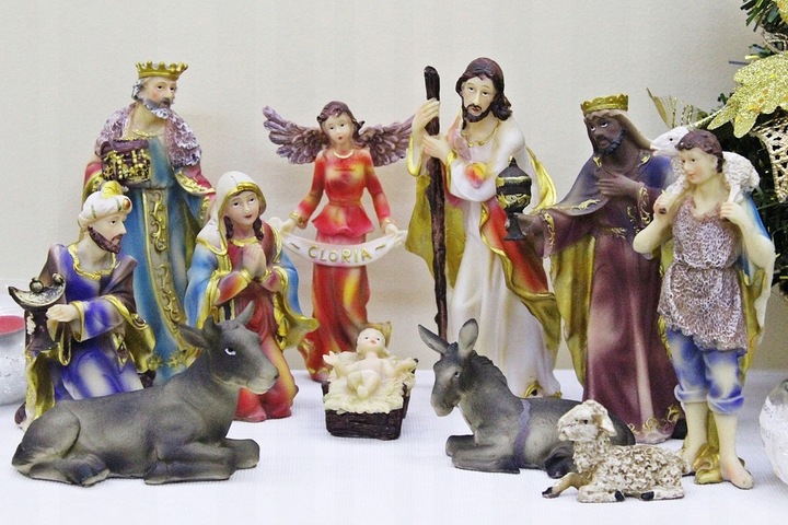 FIGURY DO SZOPKI ŻŁOBKA 15 CM ŻYWICA 11 FIGUR BOŻE NARODZENIE