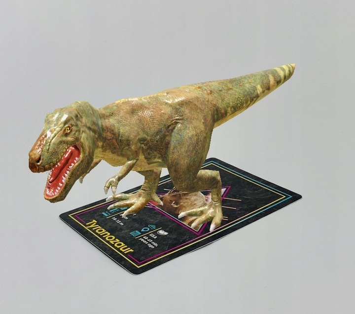 Smarty Interaktywne karty 4D Planety Roboty Dinozaury