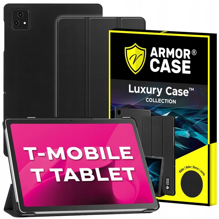 DEDYKOWANY CASE OCHRONNY LUX ETUI DO T-Mobile T Tablet TAB 5G 10.36" CZARNE