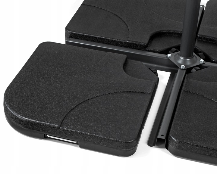 PODSTAWA PARASOLA OGRODOWEGO obciążnik pod parasol OBCIĄŻENIE 4 x 15KG BAZA