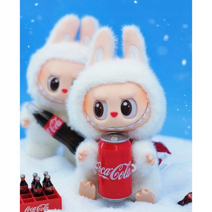 MASKOTKA LALKA LALECZKA BRELOK FIGURKA PLUSZAK NIESPODZIANKA LABUBU Cola