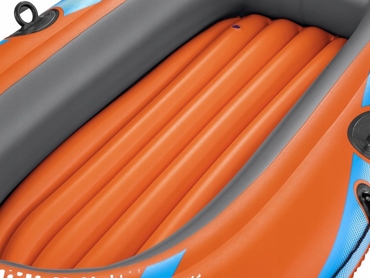 wytrzymały PONTON KONDOR Elite Bestway 196 cm do pływania WIOSŁA pompka