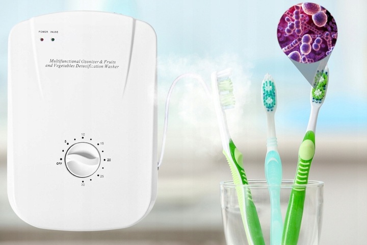 OZONATOR POWIETRZA GENERATOR OZONU JONIZATOR DOMOWY SAMOCHODOWY + TIMER