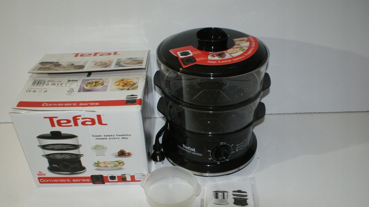 PAROWAR RYŻOWAR SZYBKOWAR MULTICOOKER TEFAL CONVENIENT VC1401 CZARNY