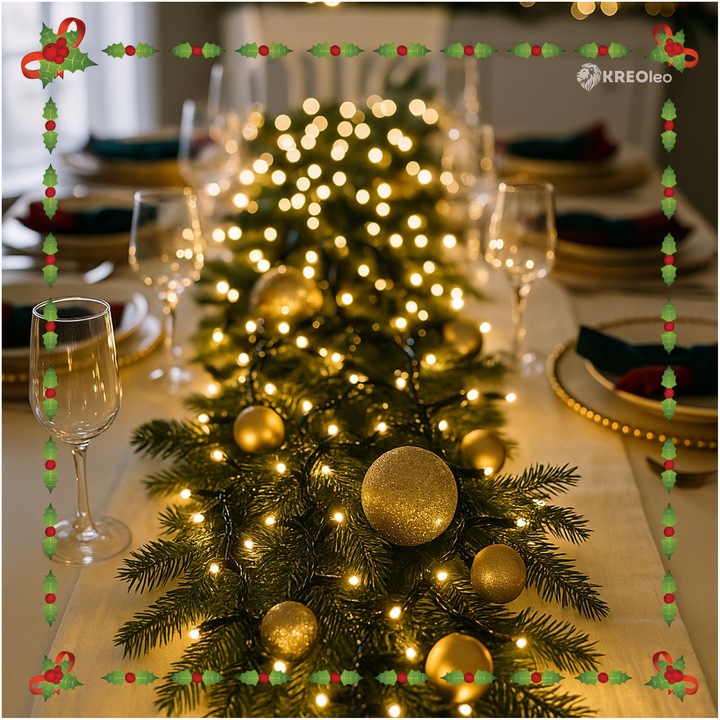 MOCNE LAMPKI CHOINKOWE 500 LED OŚWIETLENIE ŚWIĄTECZNE ZEW/WEW BIAŁY CIEPŁY