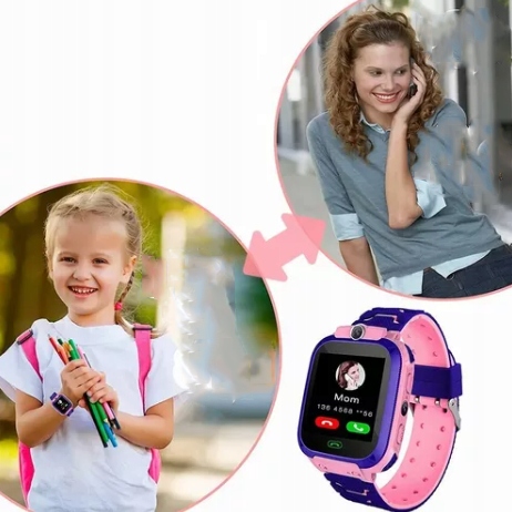 INTELIGENTNY ZEGAREK DLA DZIECI SMARTWATCH LBS TELEFON SOS IP67 DLA