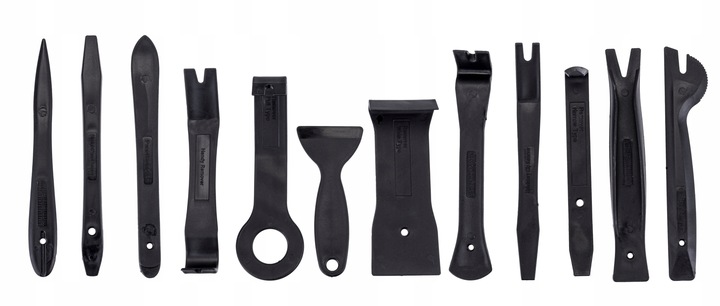 ŚCIĄGACZE DO TAPICERKI ZESTAW ŚCIĄGACZY 43EL ŁYŻKI