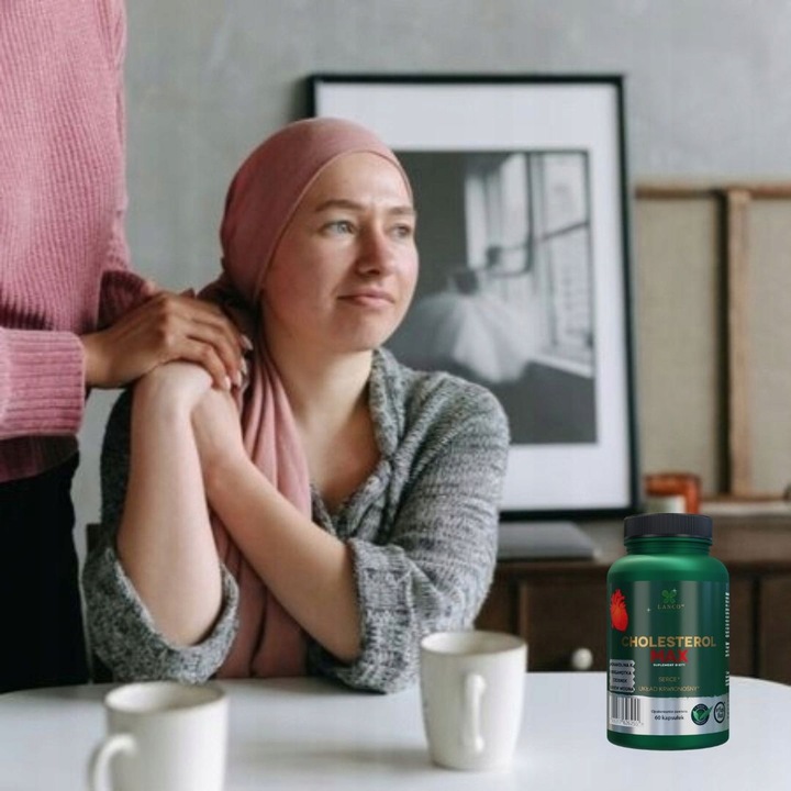 Tabletki na CHOLESTEROL i trójglicerydy - 60 kaps