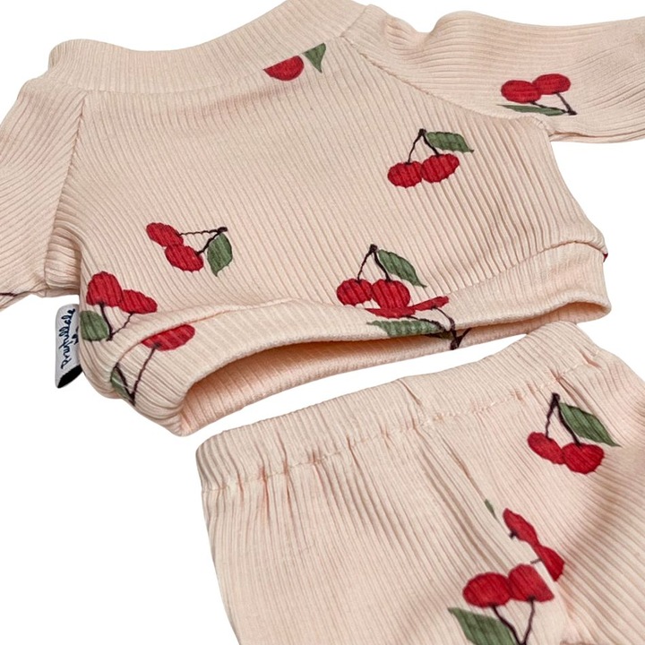 Przytullale, ubranka dla lalki Miniland 32, Minikane 28, dres dla lalki