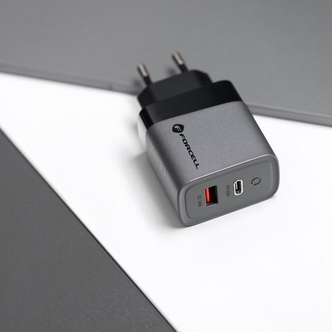 Szybka Ładowarka Sieciowa USB USB-C SFC 2.0 PD 45W do Galaxy S23 S24 Ultra