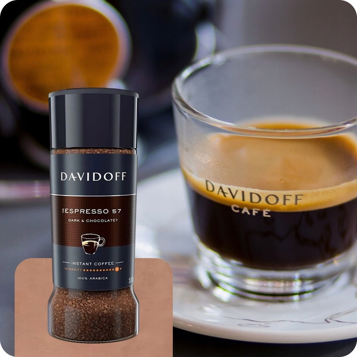 KAWA ROZPUSZCZALNA DAVIDOFF ESPRESSO 57 100G