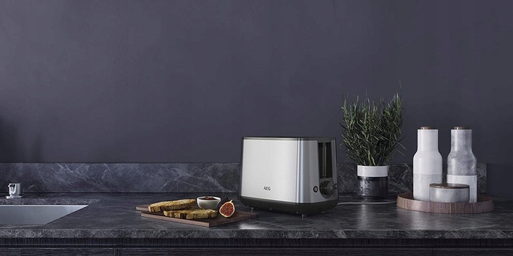 Toster AEG T3-1-3ST srebrny/szary 800 W