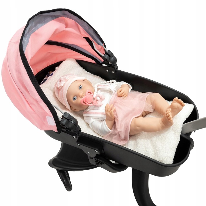 Nowoczesny stylowy wózek dla lalek głęboki gondola Starli