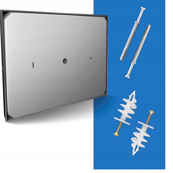 PODŚWIETLANY NUMER NA DOM TABLICZKA ADRESOWA LED 40X30 cm CZUJNIK ZMIERZCHU