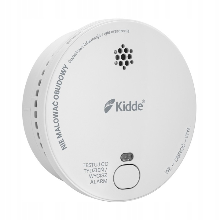 Czujnik dymu optyczny KIDDE 2030-DSR z alarmem 85dB, atest EN14604