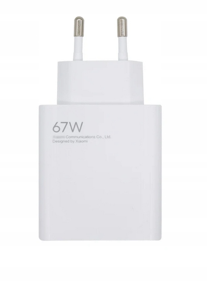 ORYGINALNA ŁADOWARKA SIECIOWA XIAOMI MDY 12-EU TURBO CHARGE 67W NOWA