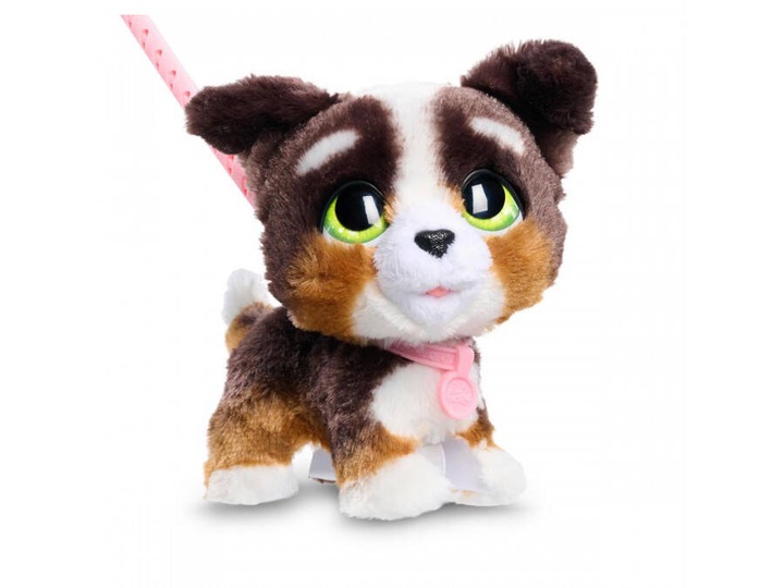 HASBRO FUR REAL WALKALOTS CHODZĄCY PIESEK NA SMYCZY DŹWIĘKI INTERAKTYWNY