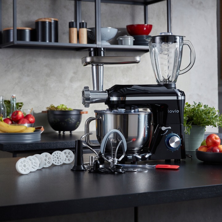 Wielofunkcyjny Mikser Robot Kuchenny BLENDER MASZYNKA 1900W 6,2L Akcesoria