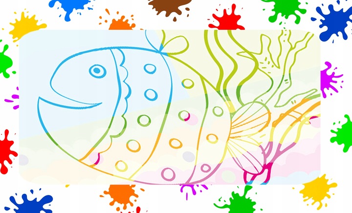 MATA WODNA DO MALOWANIA RYSOWANIA 120x90 Pieczątki Formy Pisaki ZESTAW XXL