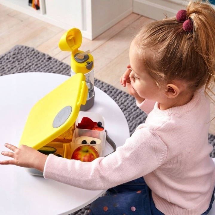 B.BOX Lunchbox pojemnik śniadaniówka BLUE SLATE 2000ml Pudełko szkolne 2L