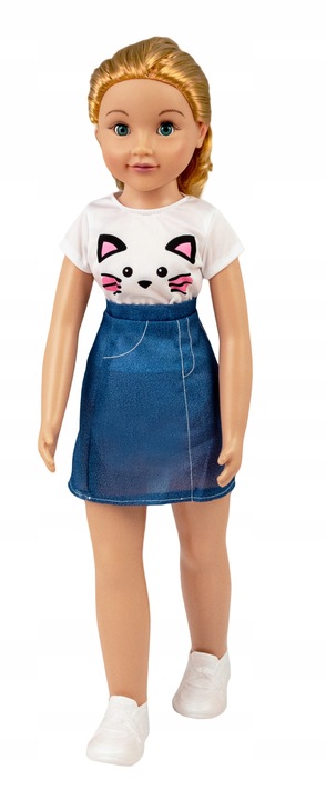 SMILY PLAY Duża lalka 70 cm księżniczka długie włosy