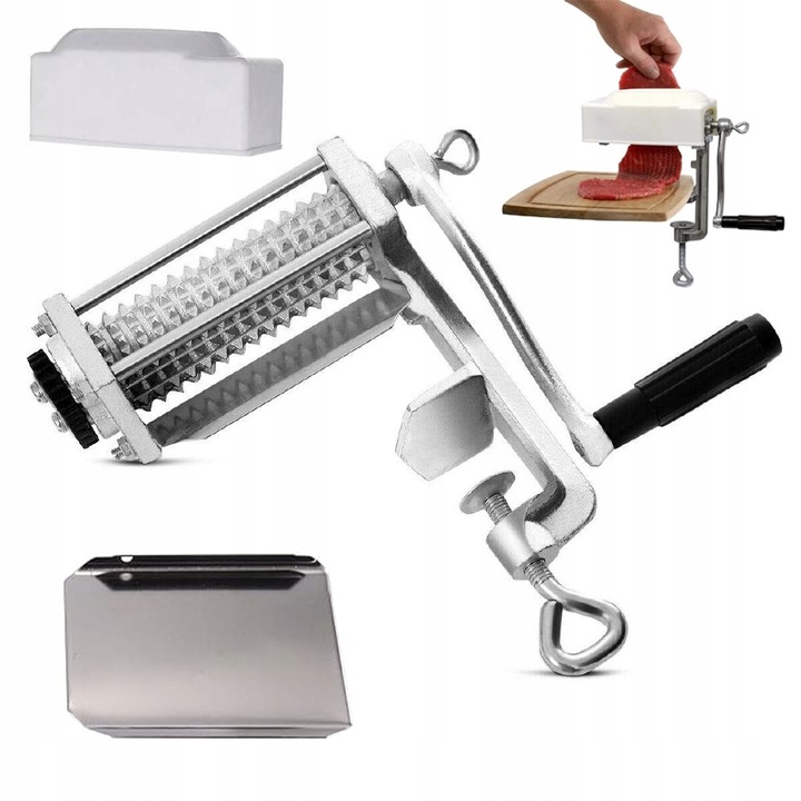 MASZYNKA DO ROZBIJANIA MIĘSA KOTLETÓW ŻELIWNA KOTLECIARKA RĘCZNA STEKÓW