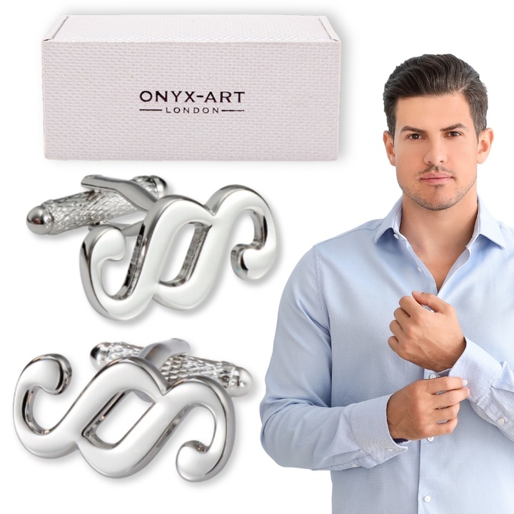 Spinki do mankietów Paragraf prezent dla prawnika