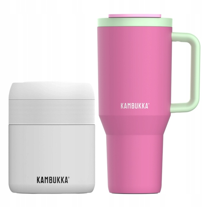 Kambukka termos obiadowy kubek termiczny RIO Zestaw Kambukka Sweet Frost