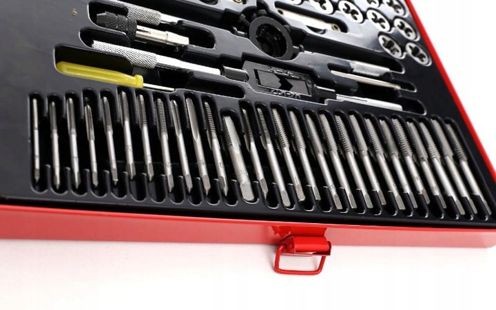 ZESTAW KOMPLET NARZYNEK I GWINTOWNIKÓW KALIBROWNIKI M3-M12 60EL WALIZKA