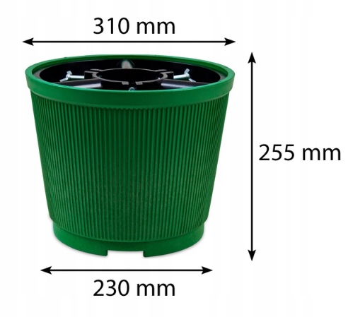 Stojak pod choinkę, EKO stojak , KUBEŁKOWY 10L