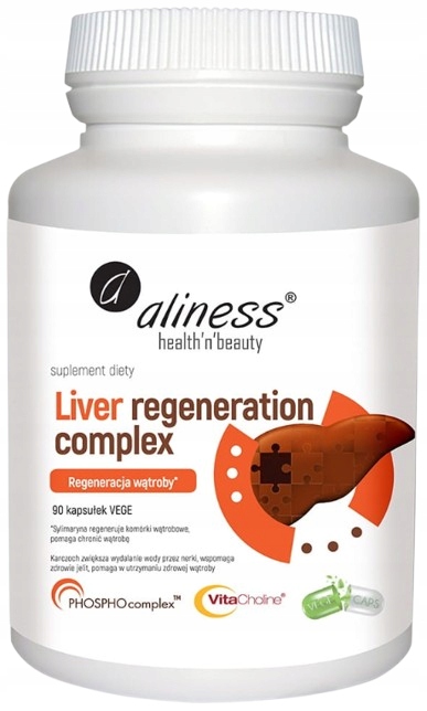 ALINESS Liver Regeneration Complex ZDROWA WĄTROBA OSTROPEST 90 kapsułek