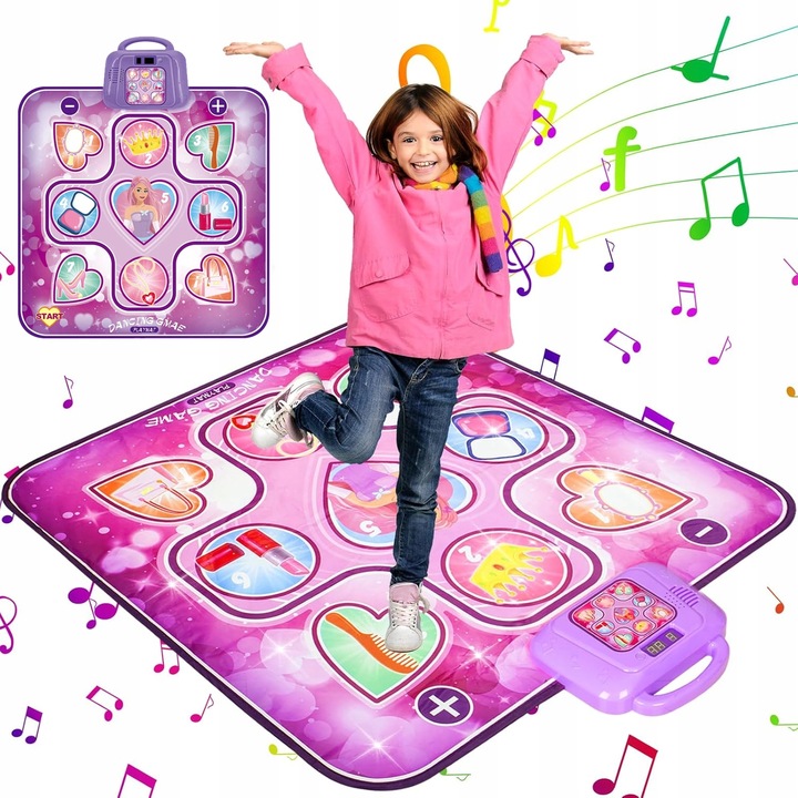 KSIĘŻNICZKA MATA INTERAKTYWY DO TAŃCA MUZYCZNEGO DLA DZIECI 6 TRYBÓW 90cm