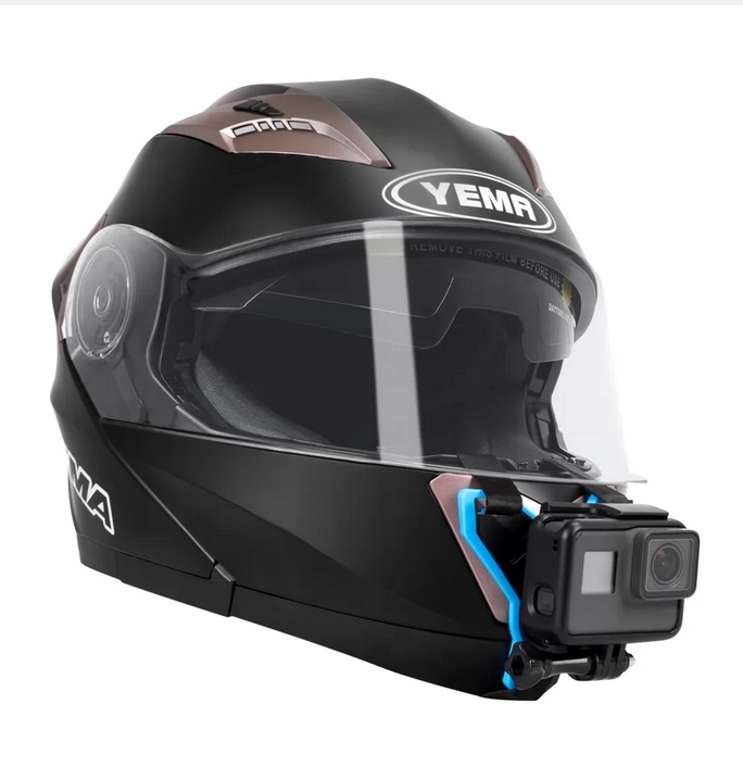 Mocowanie do kasku uchwyt na kask do kamer GoPro 12 11 10 9 8 7 6 5 MAX DJI