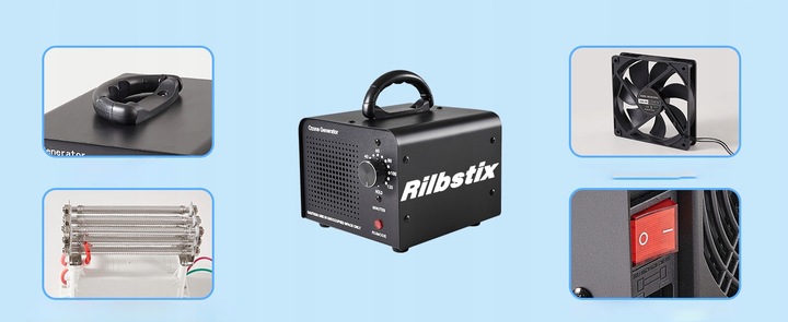 OZONATOR GENERATOR OZONU OCZYSZCZACZ DO POWIETRZA 60 000 mg/h +TIMER