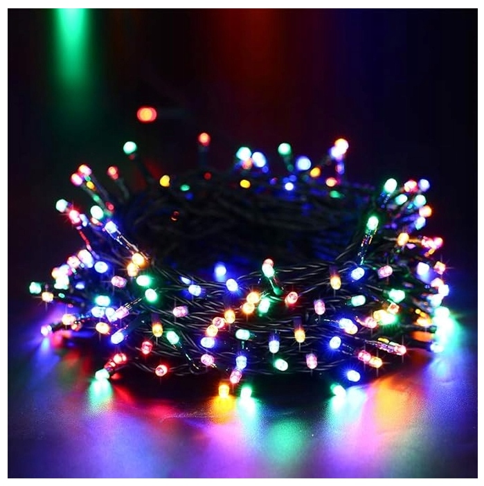 Lampki Światełka Choinkowe 500 LED MULTI KOLOR ZEWNĘTRZNE WEWNĘTRZNE MOCNE