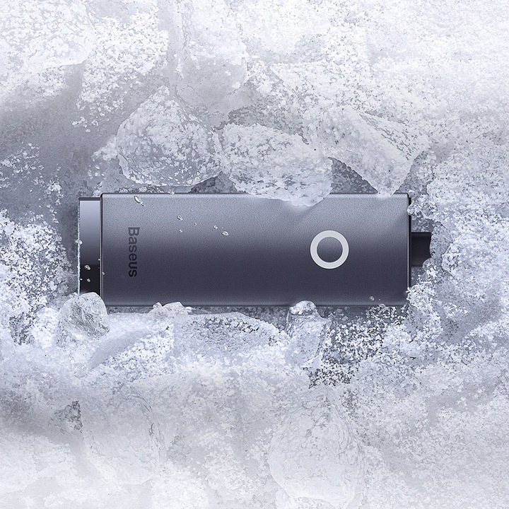 BASEUS ADAPTER PRZEJŚCIÓWKA KARTA SIECIOWA INTERNETOWA LAN USB-C RJ45 100MB