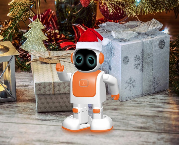 INTERAKTYWNY ROBOT ZDALNIE STEROWANY TELEFONEM PROGRAMOWANY BLUETOOTH