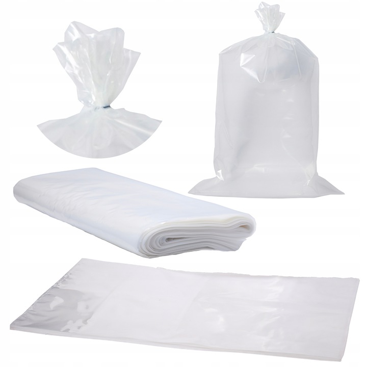 10X WORKI FOLIOWE DO ODCIĄGU TROCIN NA PYŁY 80X140CM MOCNE Fi 50cm