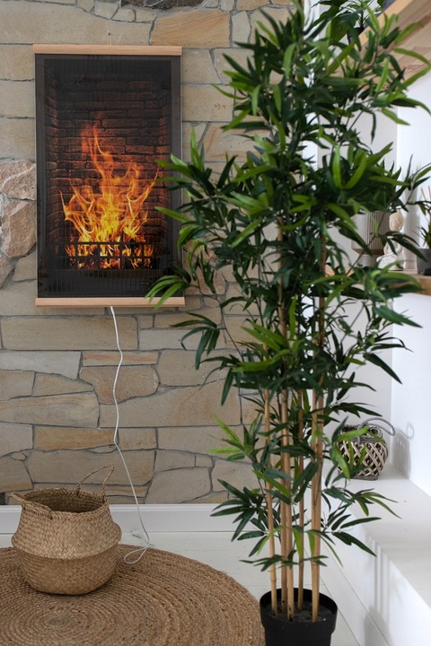 Grzejnik na podczerwień TRIO - wzór: KOMINEK z REGULATOREM MOCY na 2 tryby