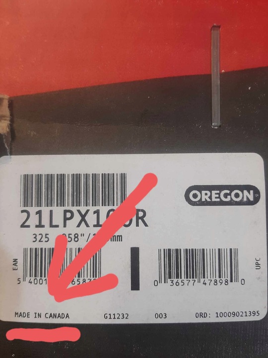 Łańcuch do piły Oregon 21LPX064E 325/1,5 mm 64
