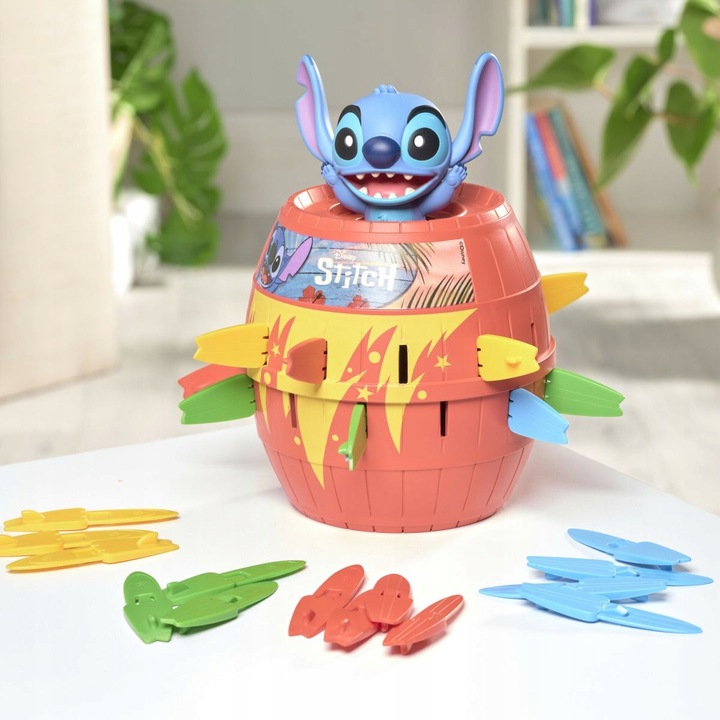 TOMY GRA ZRĘCZNOŚCIOWA POP UP DISNEY LILO & STITCH gra dla dzieci +4 lata