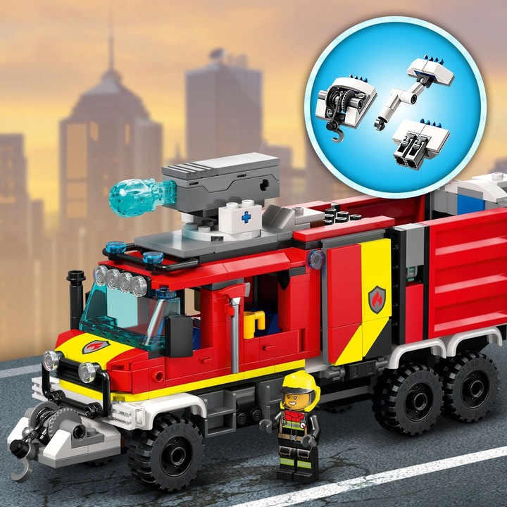 LEGO CITY Terenowy pojazd straży pożarnej 60374
