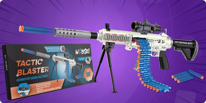 Prezent dla Dziecka Karabin na Miękkie Strzałki