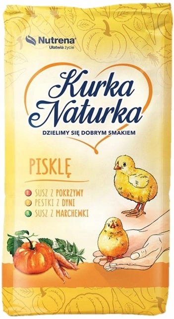 Pasza startowa Kurka Naturka Pisklę Karma Nutrena dla kur kurczaków 25kg