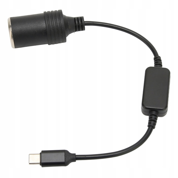 ADAPTER ZAPALNICZKI SAMOCHODOWEJ 5V USB C DO 12V