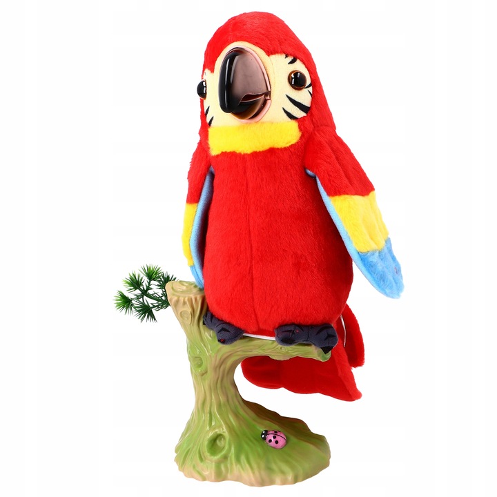 INTERAKTYWNA GADAJĄCA PAPUGA TAŃCZY POWTARZA