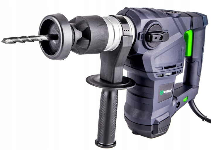 MŁOTOWIERTARKA MŁOT UDAROWY WUBER 2600 WIERTARKA SDS+ WALIZKA + DŁUTA