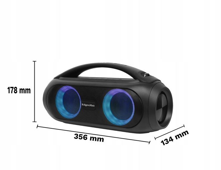 Głośnik Bluetooth USB AUX FM TWS Kruger&Matz